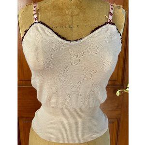 Playboy X Shopgirl Intarsia Bunny Tank